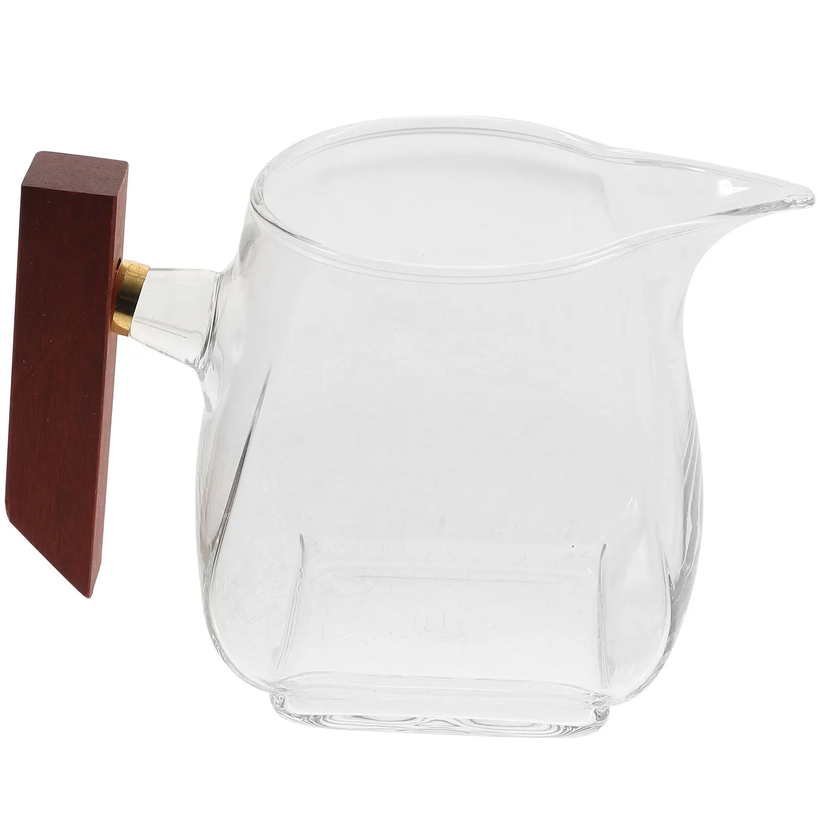 

Glass Gravy Boat Sauce Dispenser with Handle for Kitchen Restaurant Serving Dripless Pourer Sauce Container Glass Gravy Boat