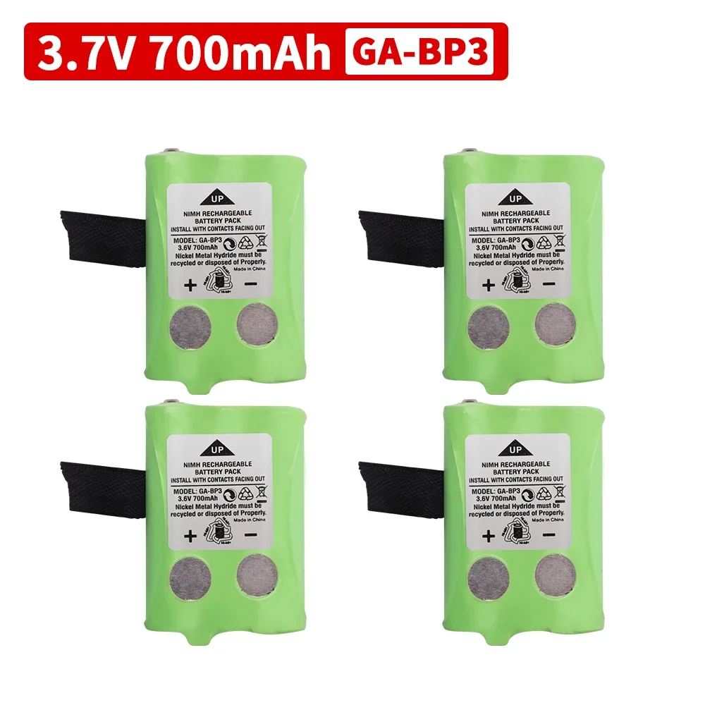 Batterie GA-BP3 3.6V 700mAh pour talkie-walkie Cobra PR145/150 /155G, Radios bidirectionnelles, Batteries NiMH, 1 à 10 pièces
