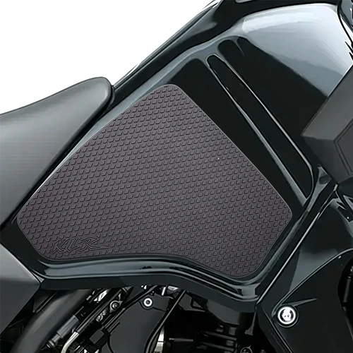 Imagen 2 del producto Para KLR 650 KLR650 2022 - 2026 Protector de goma para agarre de rodilla con almohadilla de depósito negro exclusivo KLR650 2024 2025