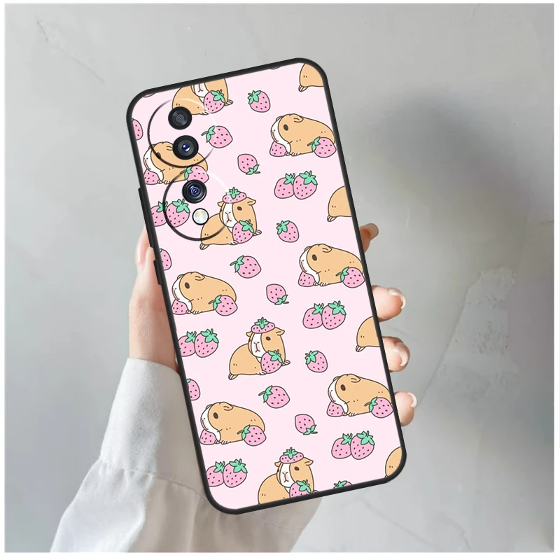 Guinea Pig Case For Honor X9a X8a X6a X7a X6 X7 X8 X9 X9b X8b Honor 70 50 90 Lite Magic 5 6 Pro Cover