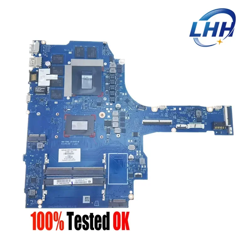 DAG3HBMBCD0 Mainboard for HP Pavilion 15-EC Laptop Motherboard CPU R5-3550H R7-3750H GPU GTX 1660TI 6G