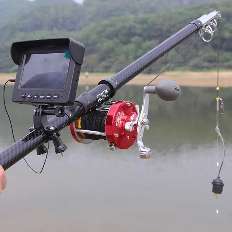 

5000mAh Battery Fishing Reel*1pc 10 fill lights Metal 9000L rod combo