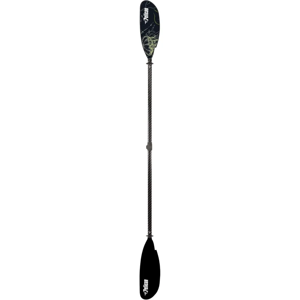 Symbiosa-Pá De Kayak com Eixo De Fibra De Vidro Ajustável, Lâminas De Nylon, Leve, 98% 5 ", 240cm a 99.5", 250cm