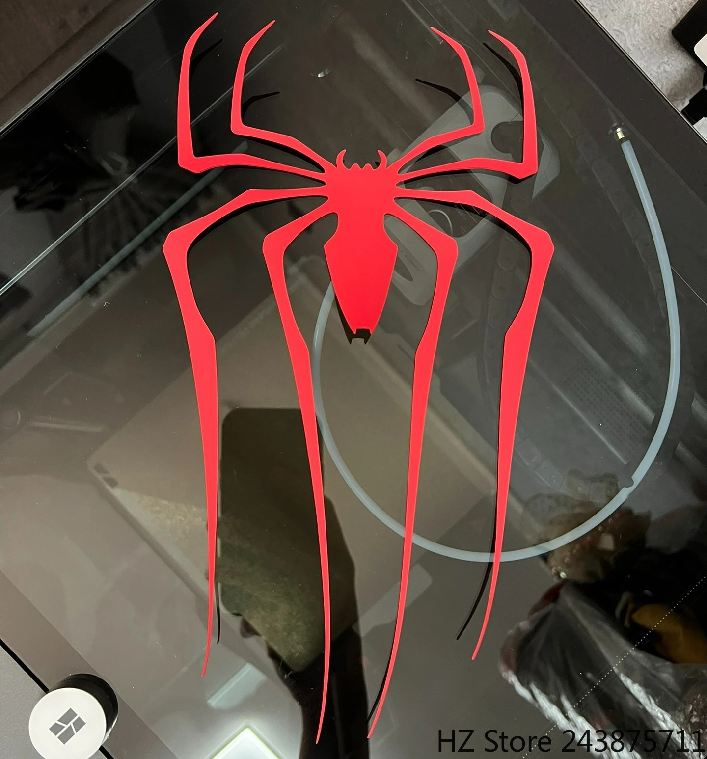 

Резиновый 3D-логотип паука ручной работы для удивительных аксессуаров «Человек-паук» 2, «сделай сам»