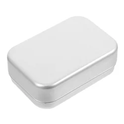 Soporte de jabÃģn para lavar, plato de drenaje a prueba de fugas, latas vacÃas, Mini decorativo de aluminio