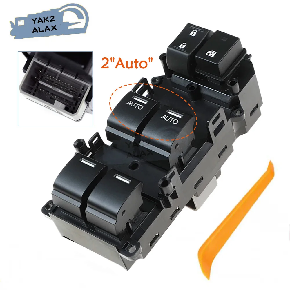 

For Honda Accord 2008 2009 2010 2011 2012 Electric Master Power Window Control Switch Lifter Button 35750-TA0-A22 Auto Parts