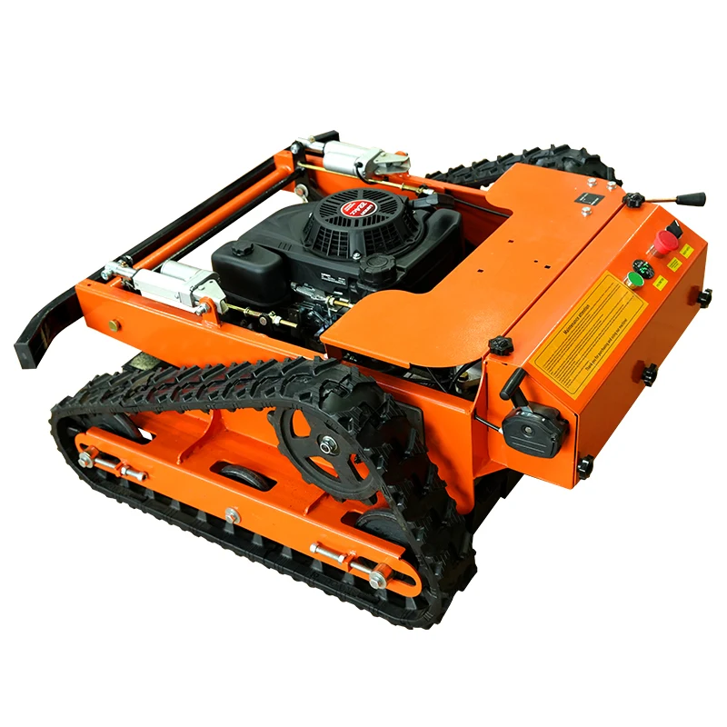 

Customized Crawler Remote Control Lawn Mower Garden Use Grass Cutting Machine
