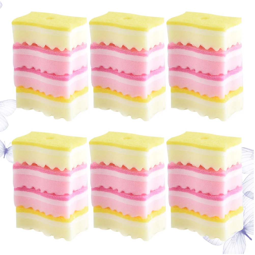 24 Pcs Scrubber Sponge Kitchen Accessories Dishcloth Rag 115×7CM Cleaning Wipes