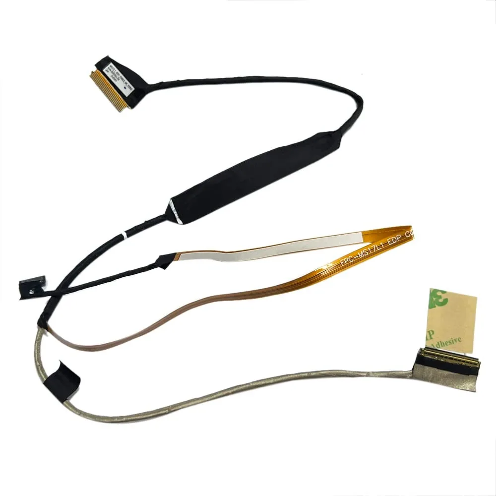40PIN 144HZ LCD Video Screen Display Flex Cable Wire for MSI MS-17L5 /17L4/17L3/17L2 GF76 K1N-3040251-J36 K1N-3040250-J36