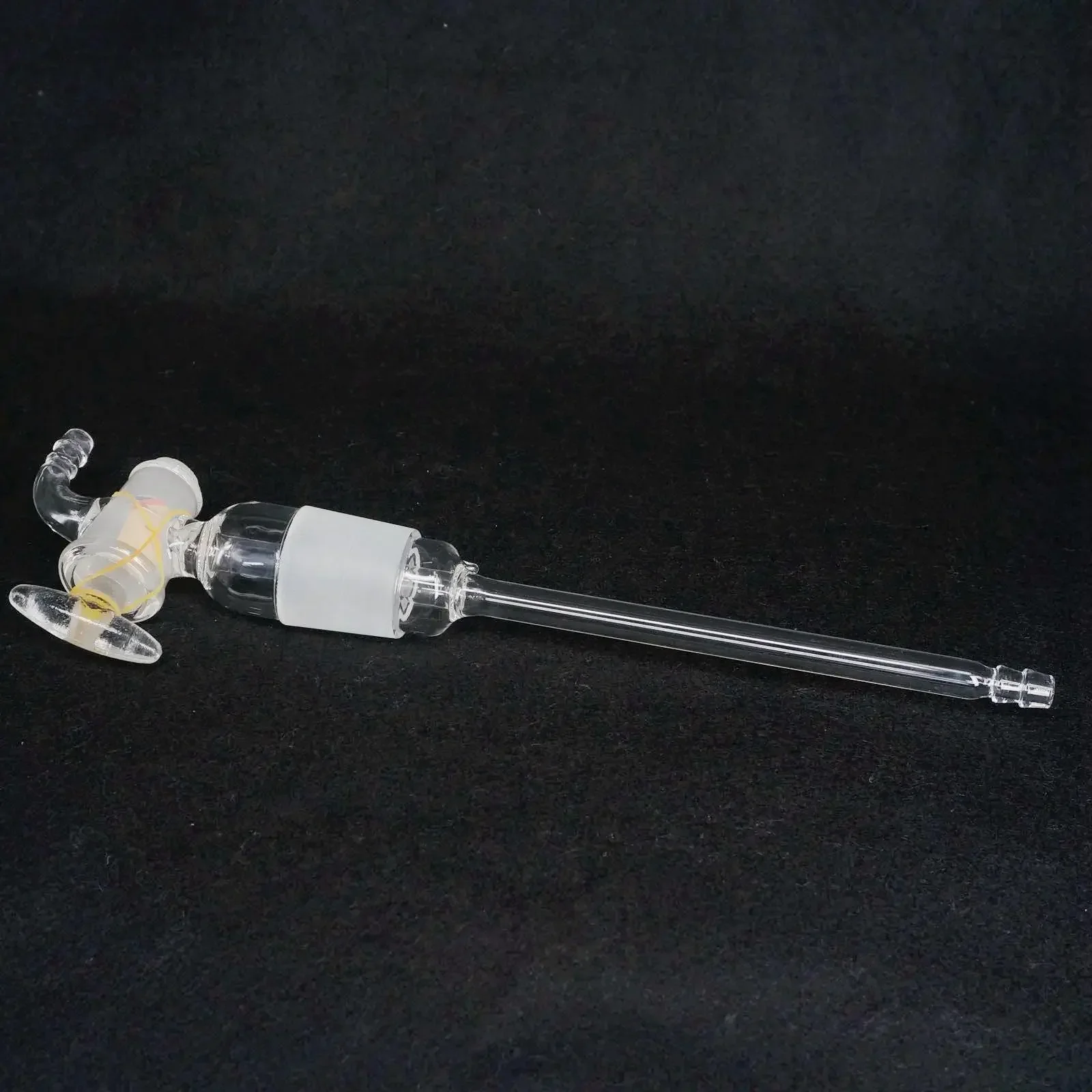 #19 #34 #40ジョイントチューブホウケイ酸ガラス実験粉末アダプターガラスストップコック回転式フリーザー用