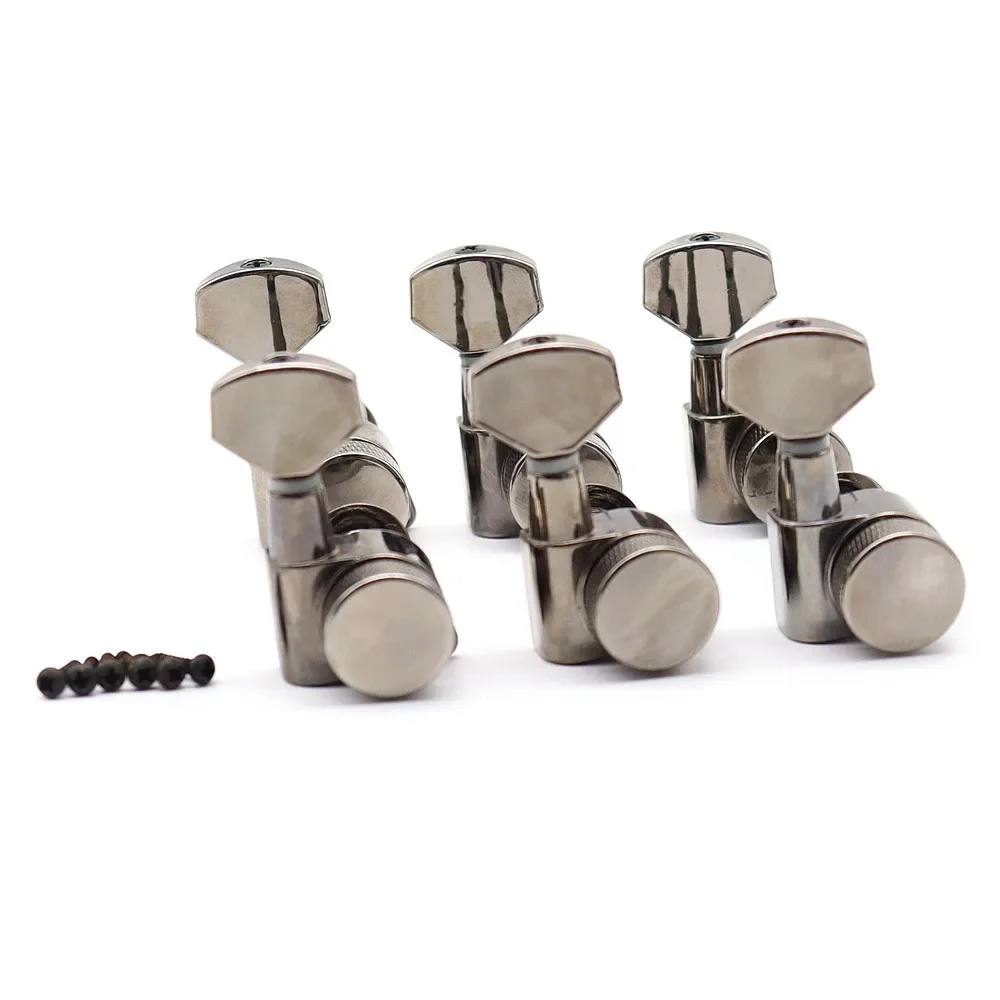 

1Set WilkinsonTuners Guitar Locking Tuners Machine Heads Tuning Pegs Square handle button Lock JN-P7