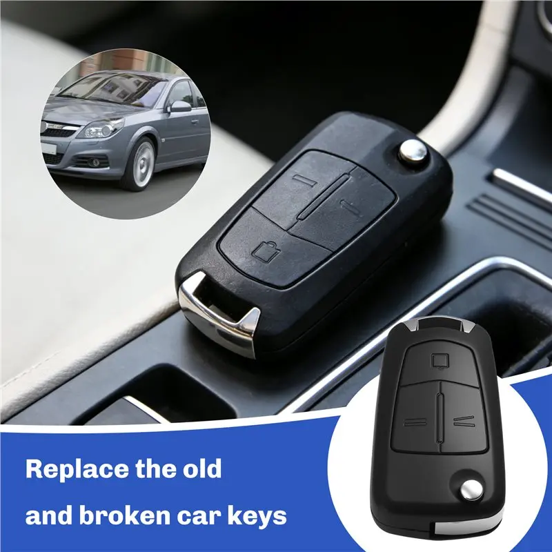 Reliable-PCF7941/7946 433Mhz Car Remote Key 3-Button Reversing Control For For Vectra C 2006-2008