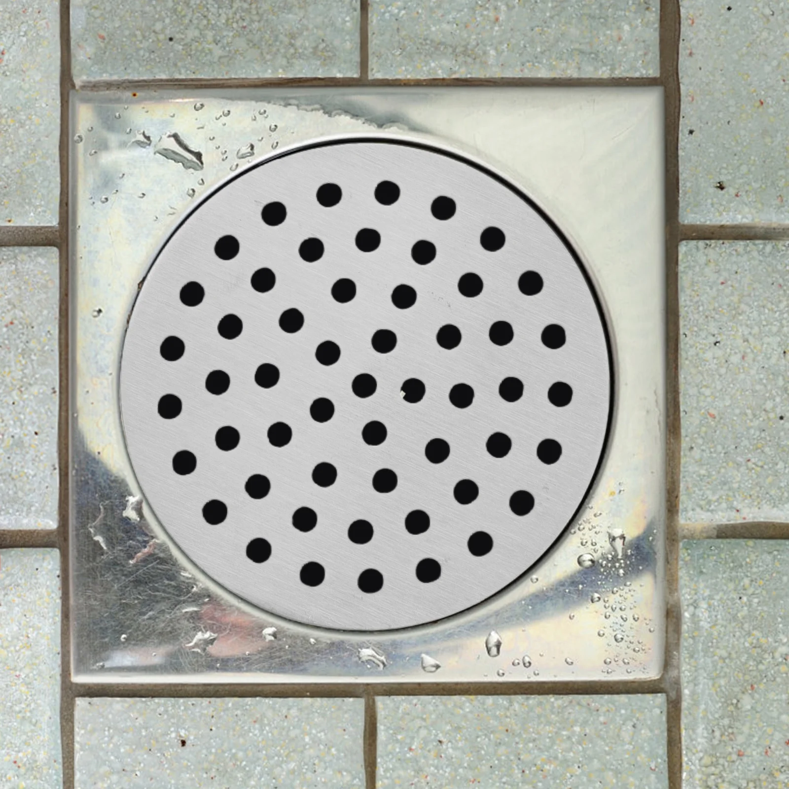 

Stainless Steel Drain Cover Floor Drain Strainer Net For Shower Bathtub Bathroom Kitchen Basement Hair Catcher