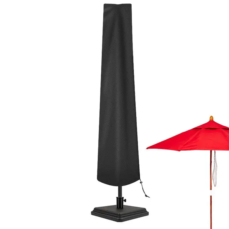 

Patio Umbrella Cover Waterproof Market Parasol Protective Cover with Zipper Anti UV Cloth For Garden Outdoor Umbrella Cover