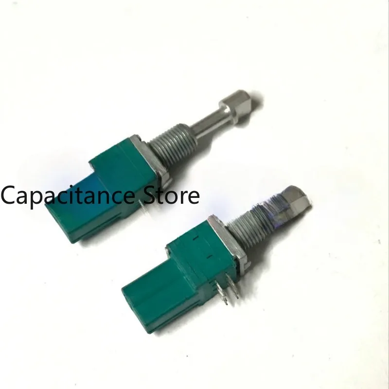 5PCS Precision potentiometer with locking device push-pull shaft RK097121TD57 dual B10K amplifier audio 