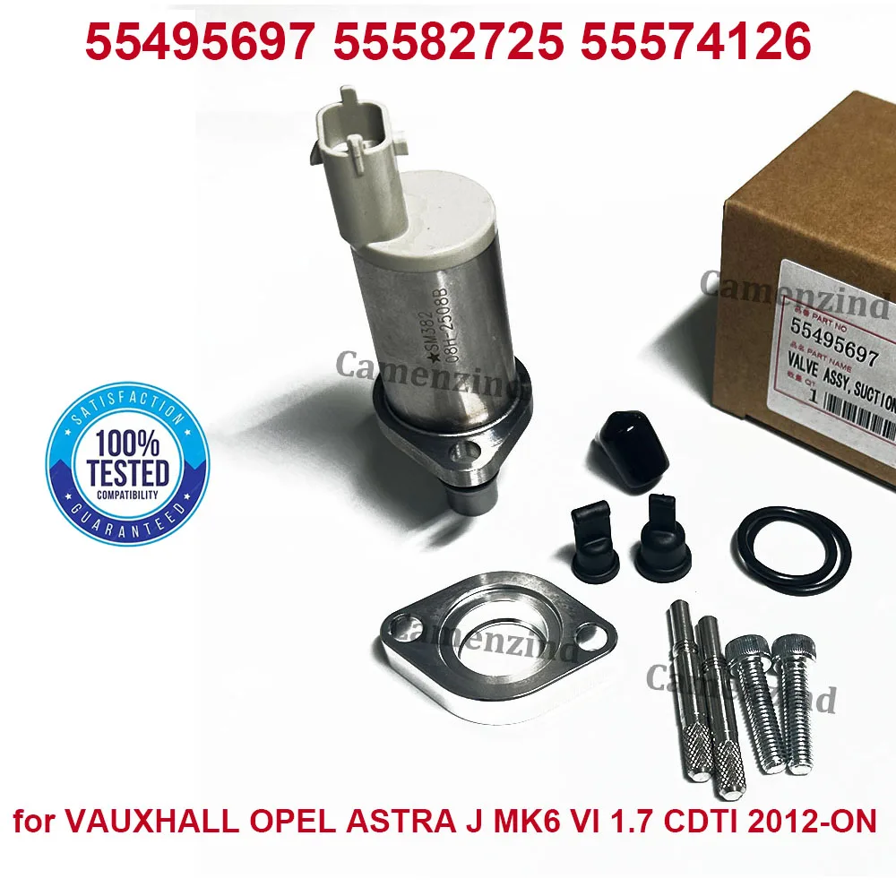 

55495697 55582725 55574126 FUEL PUMP PRESSURE REGULATOR CONTROL VALVE for VAUXHALL OPEL ASTRA J MK6 VI 1.7 CDTI 2012-ON