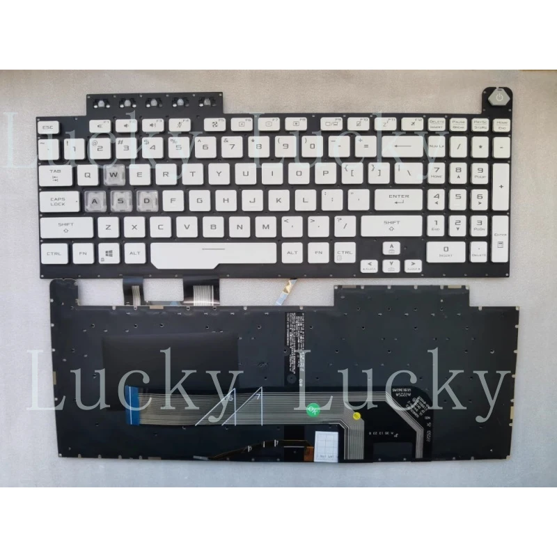 

f New For Asus TUF Gaming A17 FA706IC FA706IE FA706IHR FA706II US Keyboard Backlit