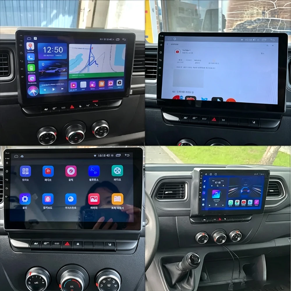 Android Wireles Carplay For Renault Master 2019 2020 2021 2022 Multimedia Video Player Navigation GPS Head Unit Stereo 2din DVD