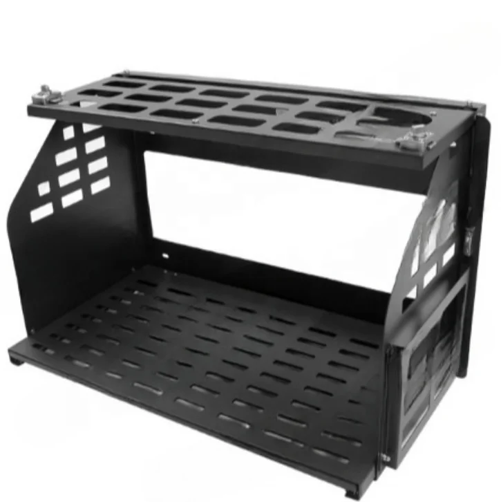 Aluminum Alloy Tailgate Folding Table Foldable Cargo Shelf Storage Luggage Holder Table For Bronco 2021 2022