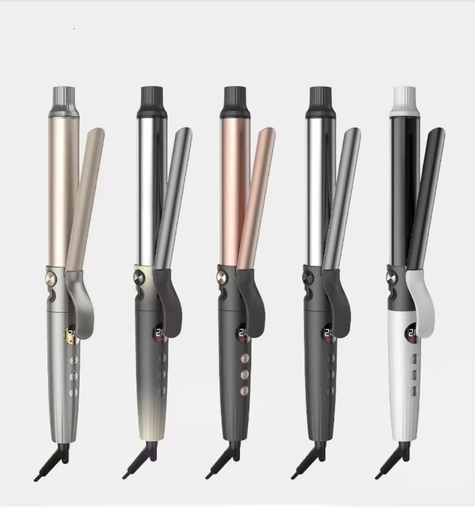 

Professional 1.25 Inch Ceramic PTC LED Hair Curler Electric Barrel Curling Wand for Long Hair Household Use Universal Voltage