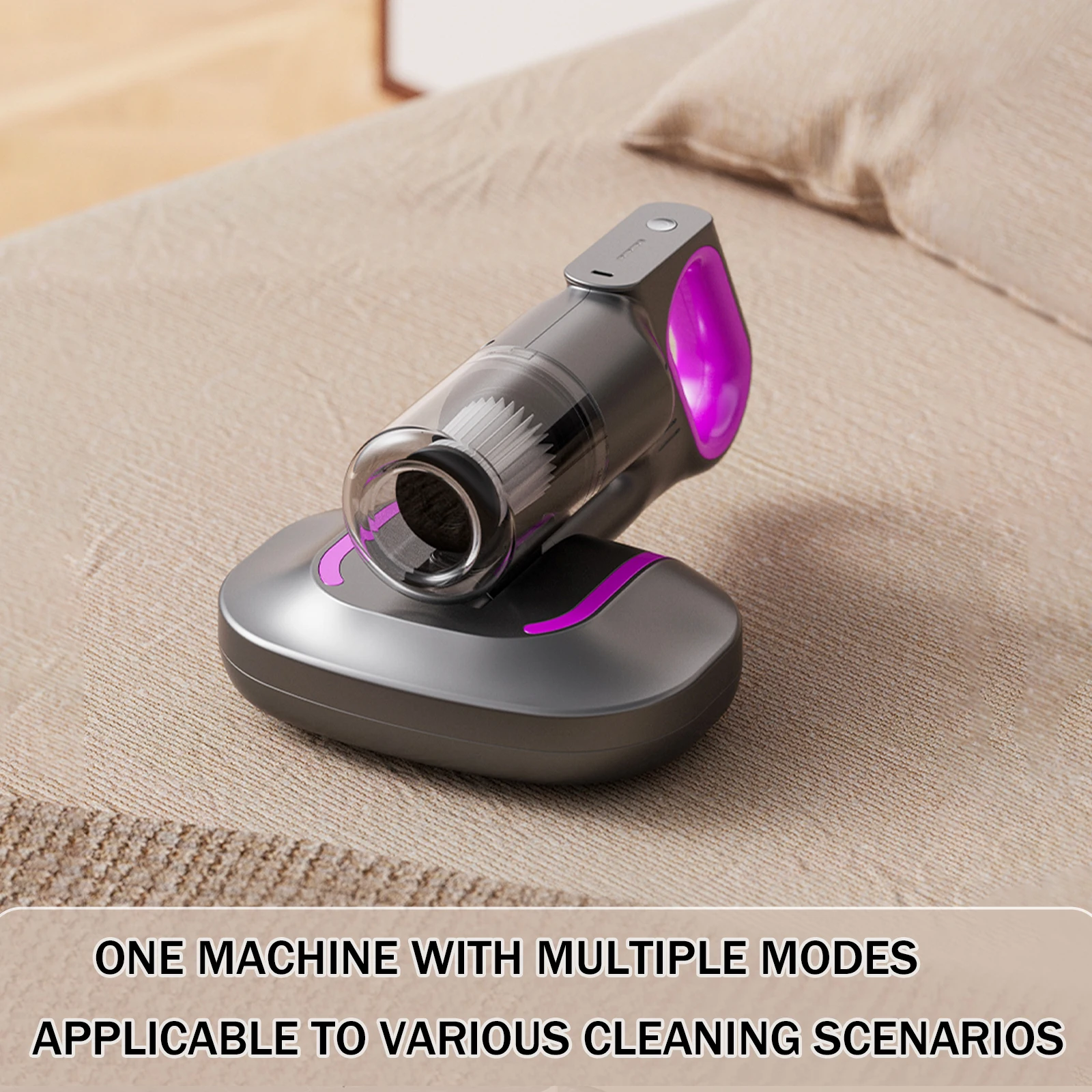 Cordless Handheld Vacuum Cleaner, Rechargeable Stick Vacuum with Cyclone Suction for PC Dust Removal, Car, Home & Office