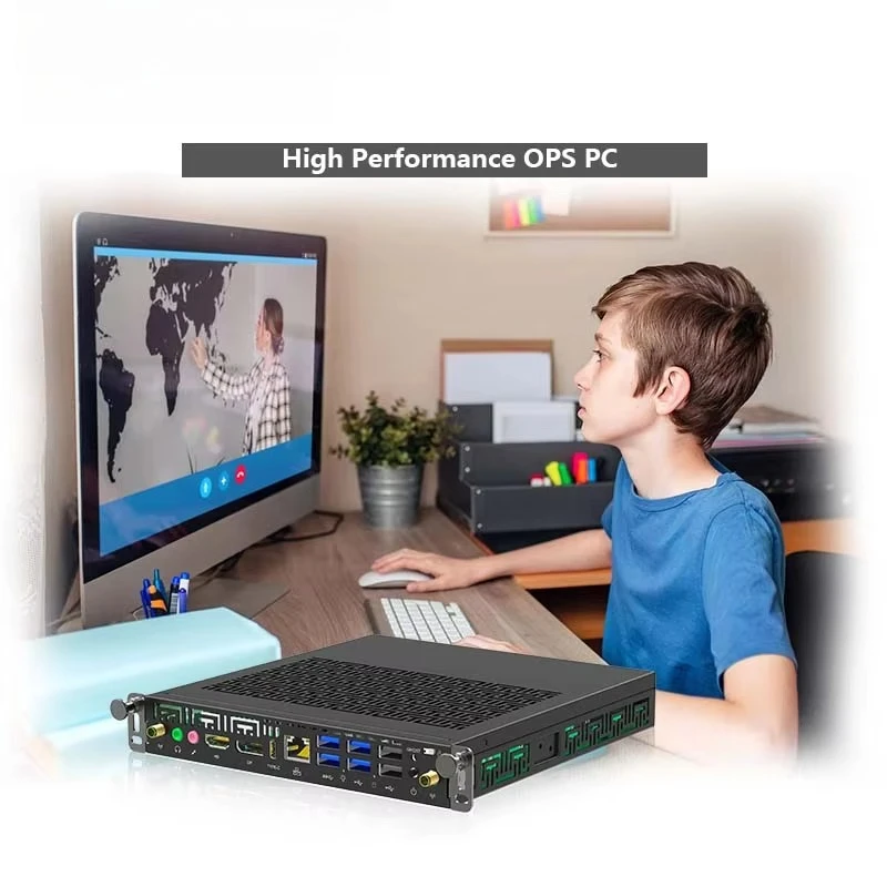 Education Smart Touchpad Built-in Intel Core I5 I7 12th Generation 13th Generation 2 Slot 16gb DDR4 Memory 32gb M.2 Solid State