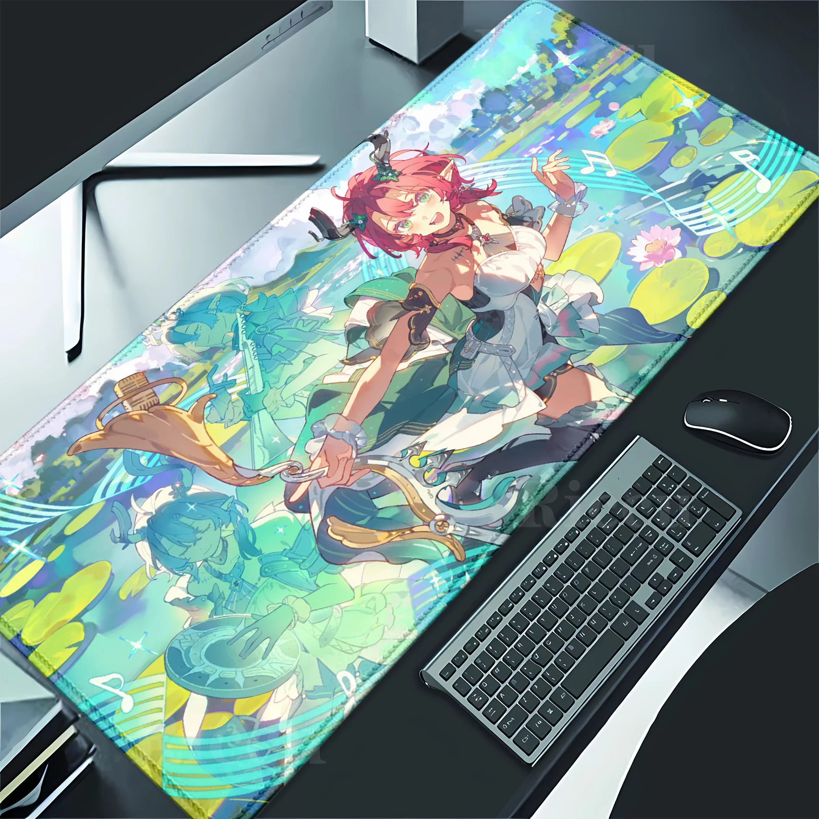 

Коврик для мыши Wuthering Waves CIACCONA, детали для ПК, XXL, килимок для киберспорта, клавиатура, мышь, стежок, коврик для мыши, настольные коврики, игровые аксессуары