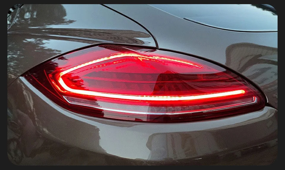 AKD Tail Lamp for Porsche Panamera 970.1 970.2 LED Tail Light 2010-2013 Rear Fog Brake Turn Signal Automotive Accessories