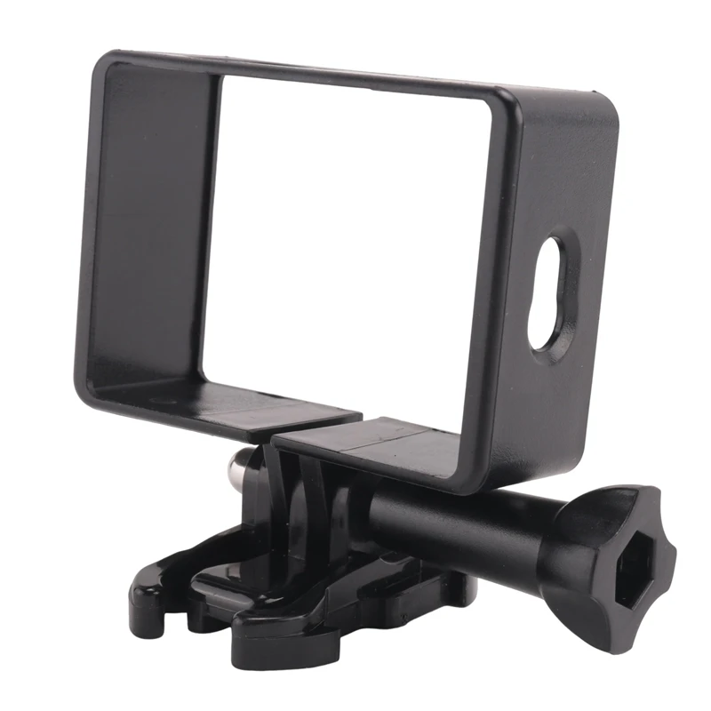 Best Protective Housing Side Border Frame Case for Xiaomi Yi Xiaoyi Action Sport Camera Accessories Black