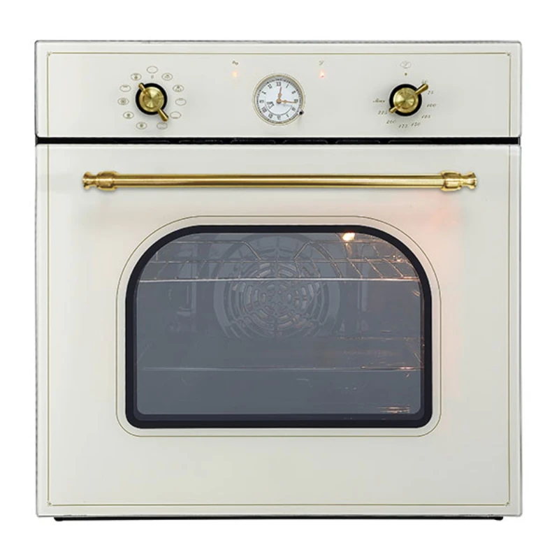 Modern Retro Style Oven Built-in Home Ovens 60liter Oven Toaster Griller Baking Glass Electric Single OEM Family Convenient