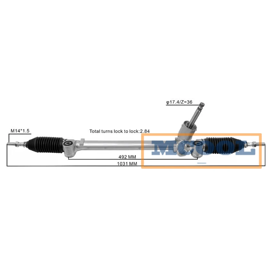 RHD LHD For Car Suzuki Swift 2012-2018 Power Steering Box Gear Driving Guide 48500-M74L03 48500M74L03