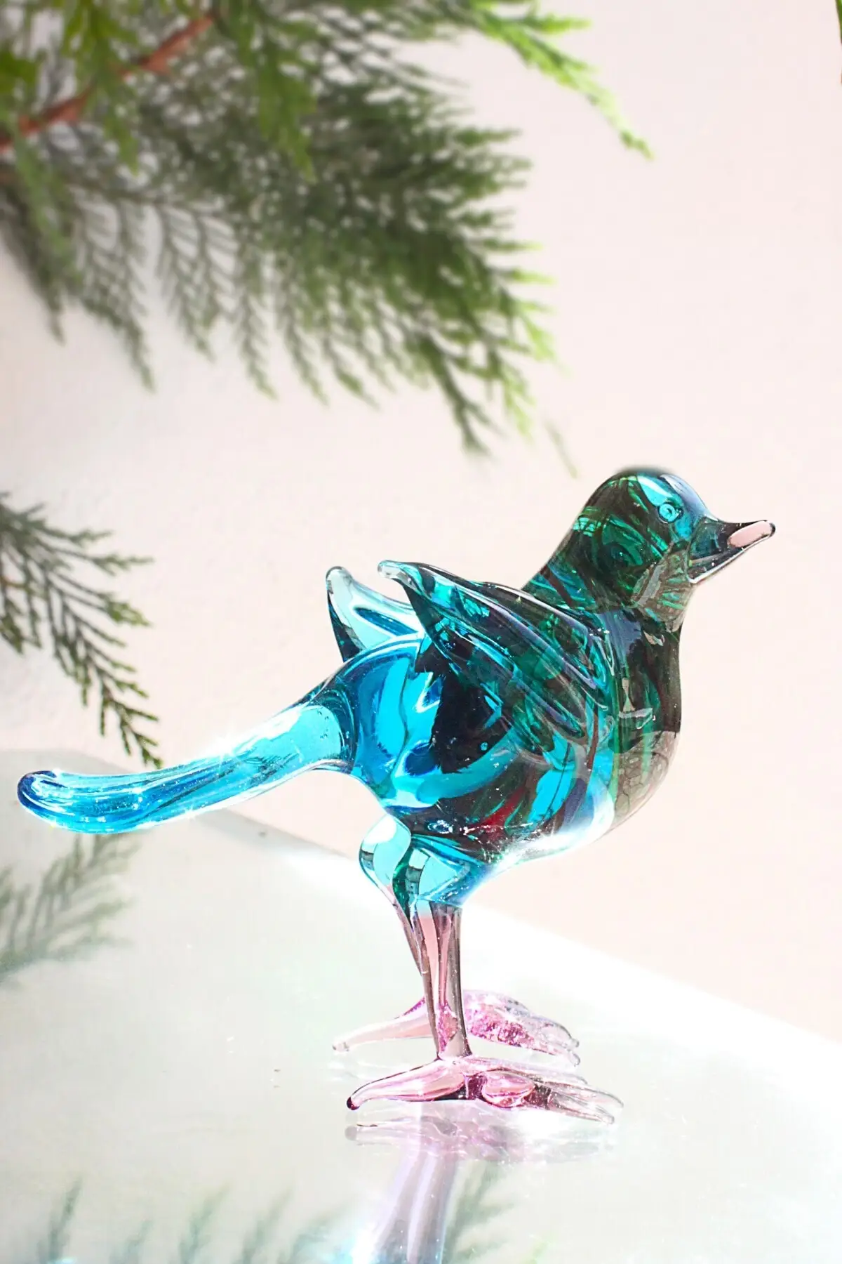 

100% Handmade Turkish Exclusive New Handmade Design Glass Bird Figurine Easter Beautiful Animal Ornament Home Decor Accessories