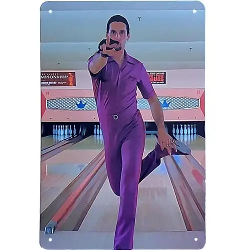 The Big Lebowski "Jesus" Metallschild 90er Jahre Filmklassiker Komödie John Turturro