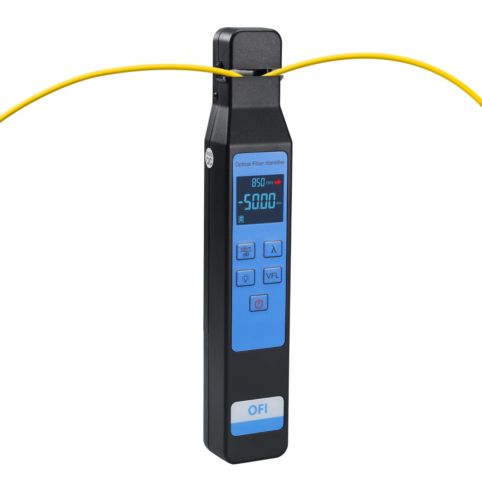 

Портативный портативный оптоволоконный идентификатор, визуальный локатор неисправностей, цифровой измеритель мощности с цветным экраном (OEM)