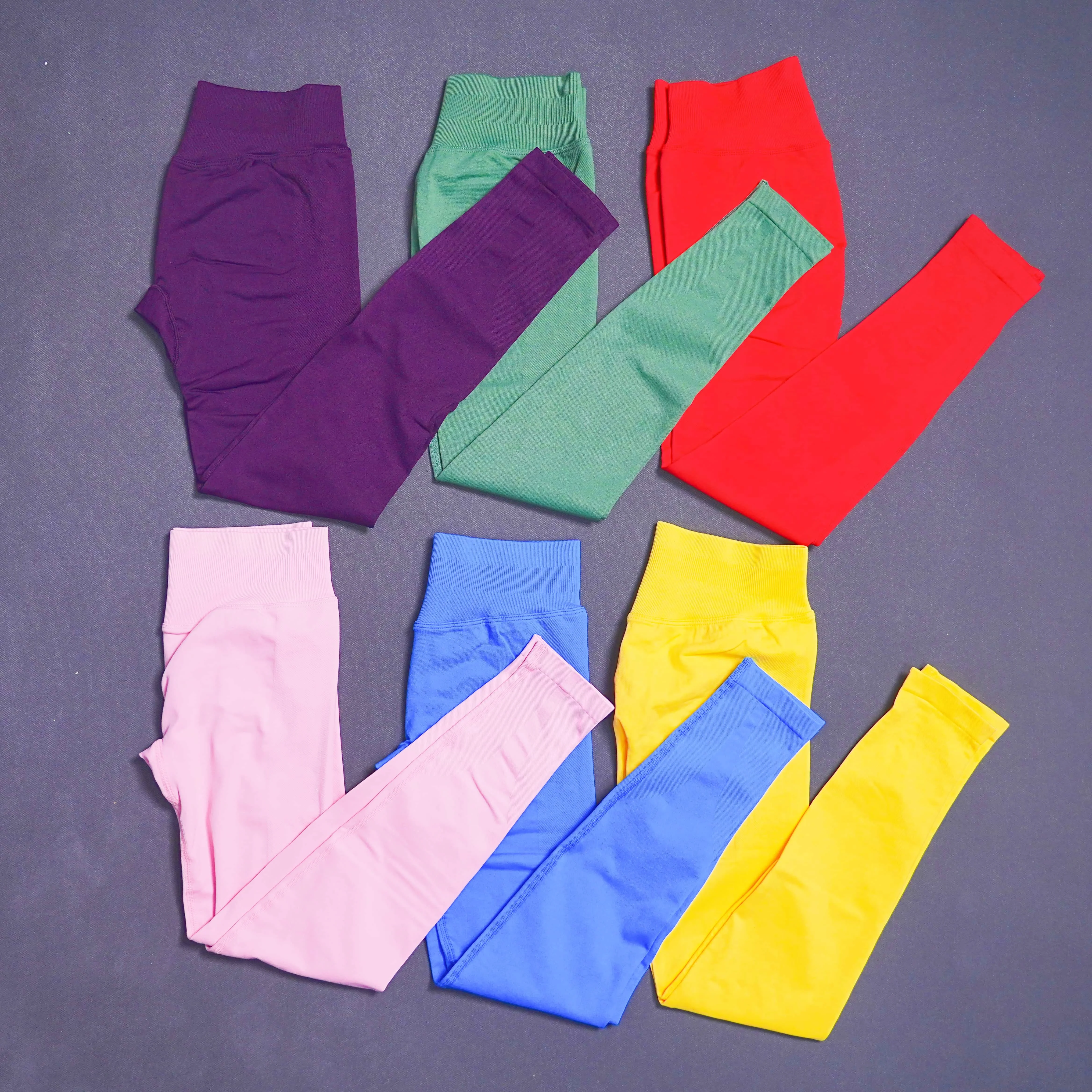 Ударные леггинсы, женские брюки для йоги с низкой талией