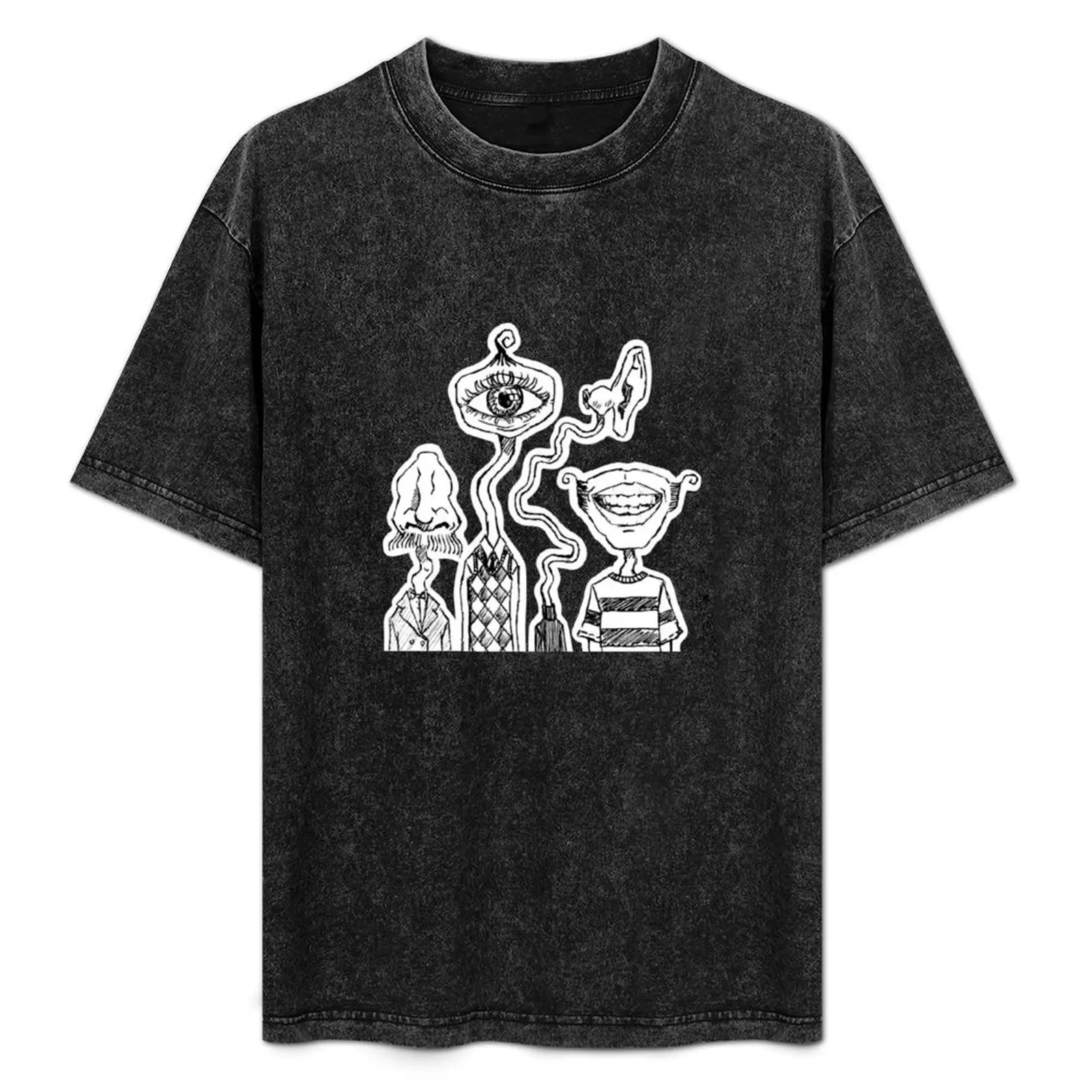 

4/5 senses T-Shirt heavyweights blacks anime figures mens t shirts pack