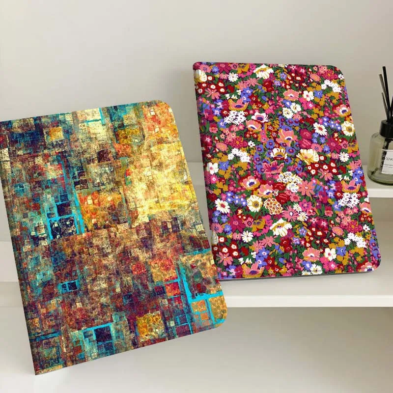 

Abstract Colorful Pattern Art Tablet Case For Samsung Tab Galaxy S6 S11 A A7 A8 A9 A11 10.1 10.4 10.5 Plus Lite Gift