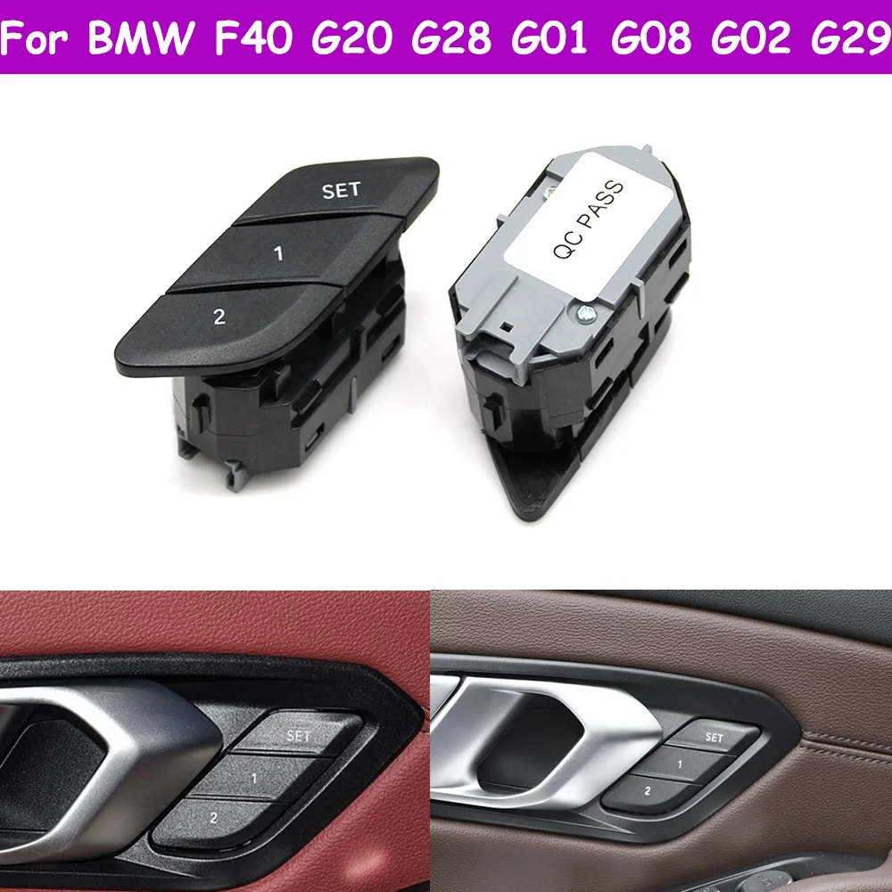 F40 G42 F44 G87 G20 G80 G81 G01 G02 F97 G08 G29 Car Seat Adjustment Memory Buttons Assembly For BMW 1 2 3 Series X3 X4 Z4 IX3