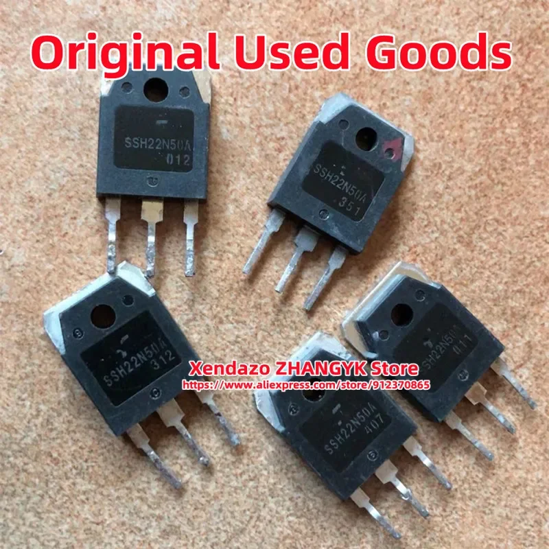 10pcs/lot  SSH22N50A SSH22N50 22N50 500V 22A MOSFET TO-247 Original