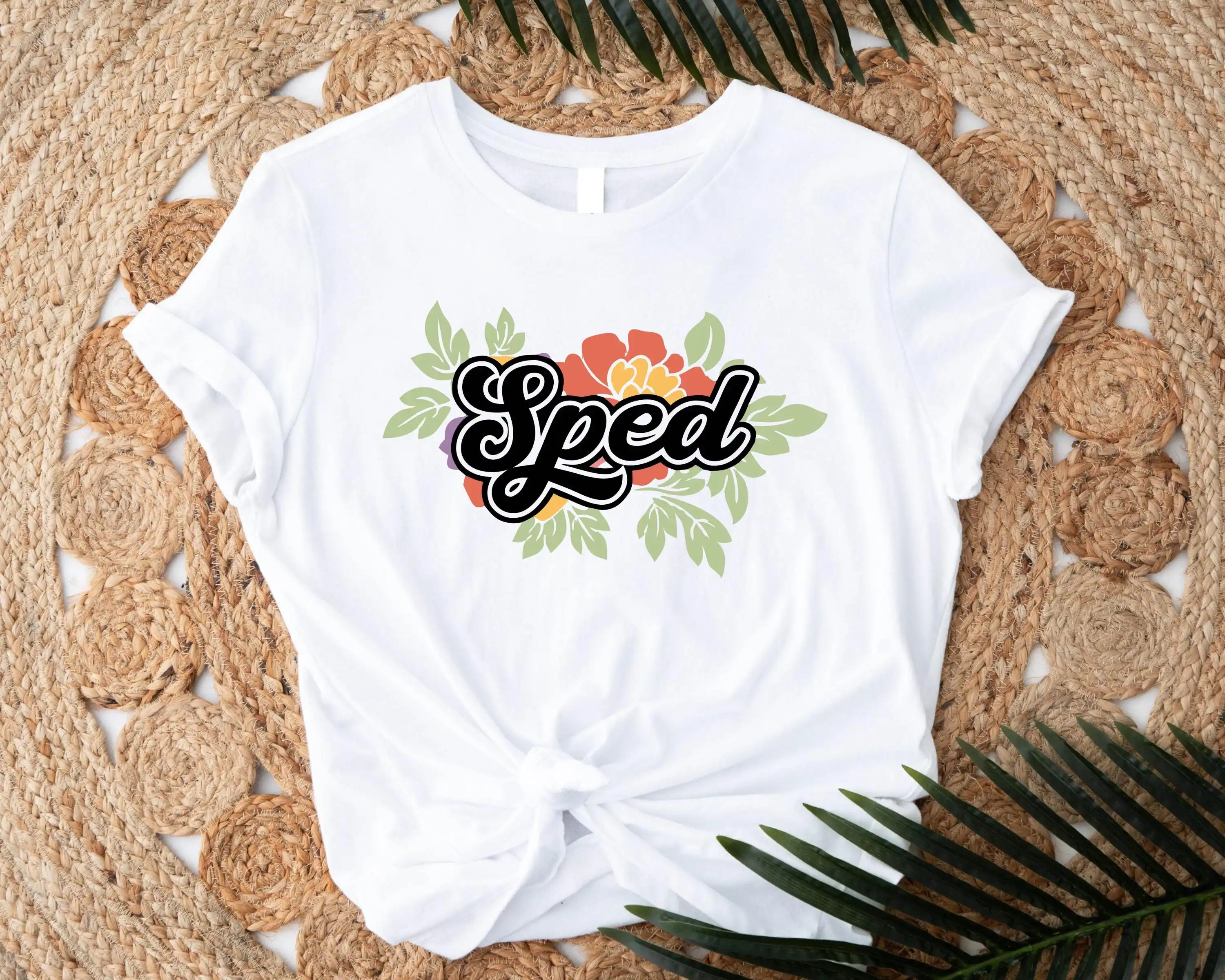 Sped T Shirt Special Education Teacher Autism Educator Back To School SweaT In My Era Team