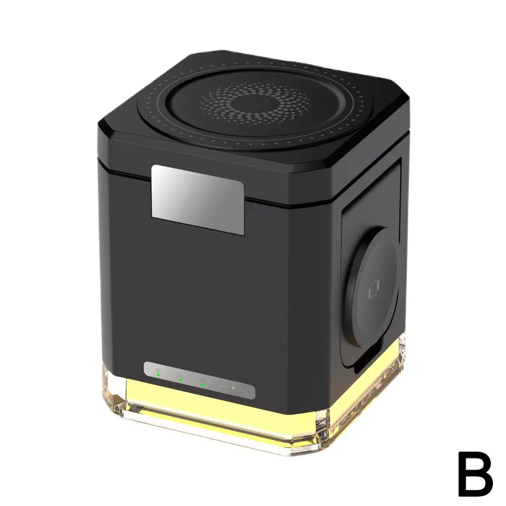 Multifunctional 3-in-1 Foldable Wireless Charger Stand Wireless With Suction Bedside Square Magnetic Light Charging Night F R5N5