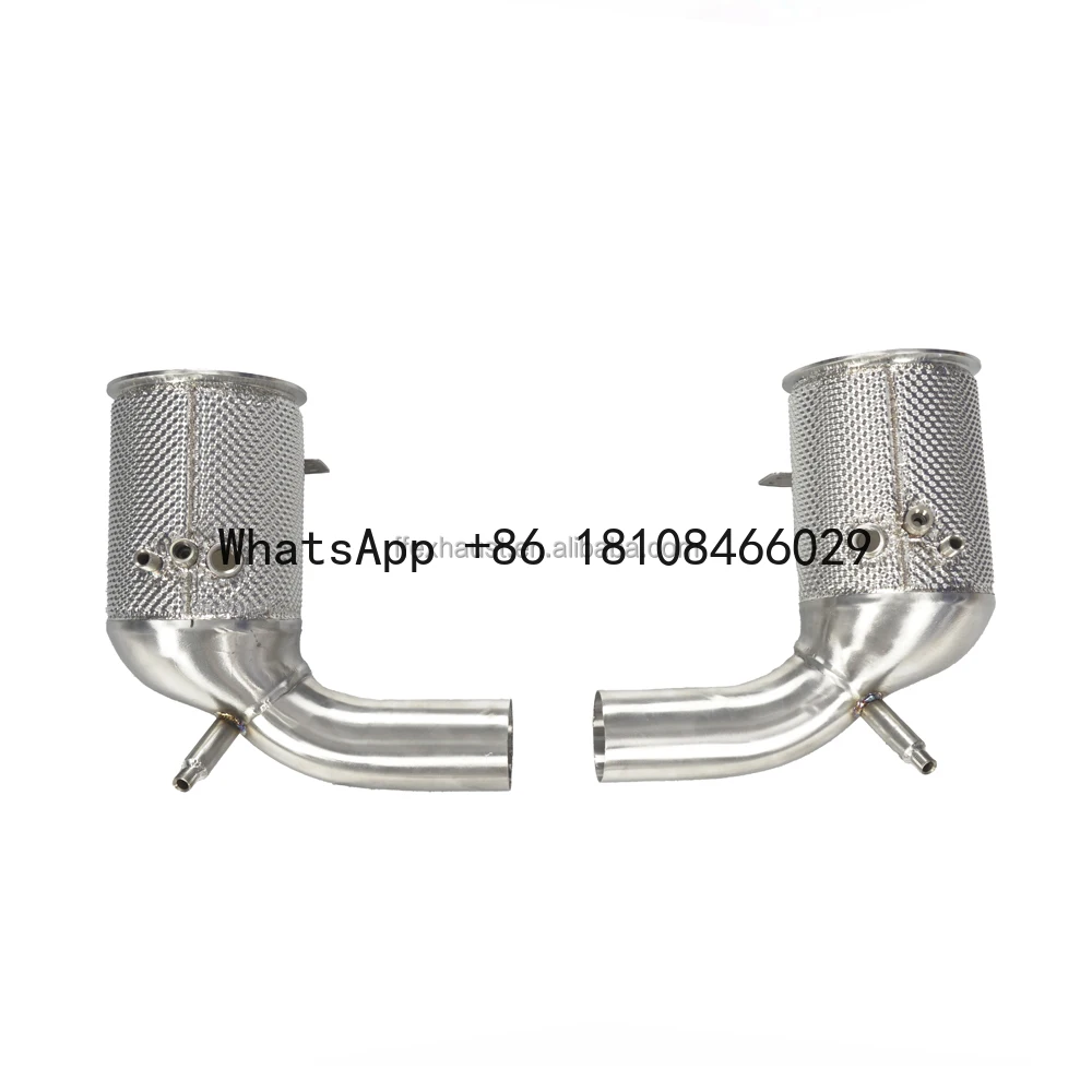 

Performance Exhaust Downpipes for Porsche 911 992 Carrera/Targa 3.0T With OPF Exhaust Downpipe Straight Pipe