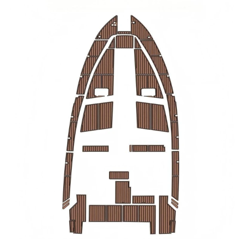 1991 Sea Ray 39 Express Yacht EVA Teak Floor