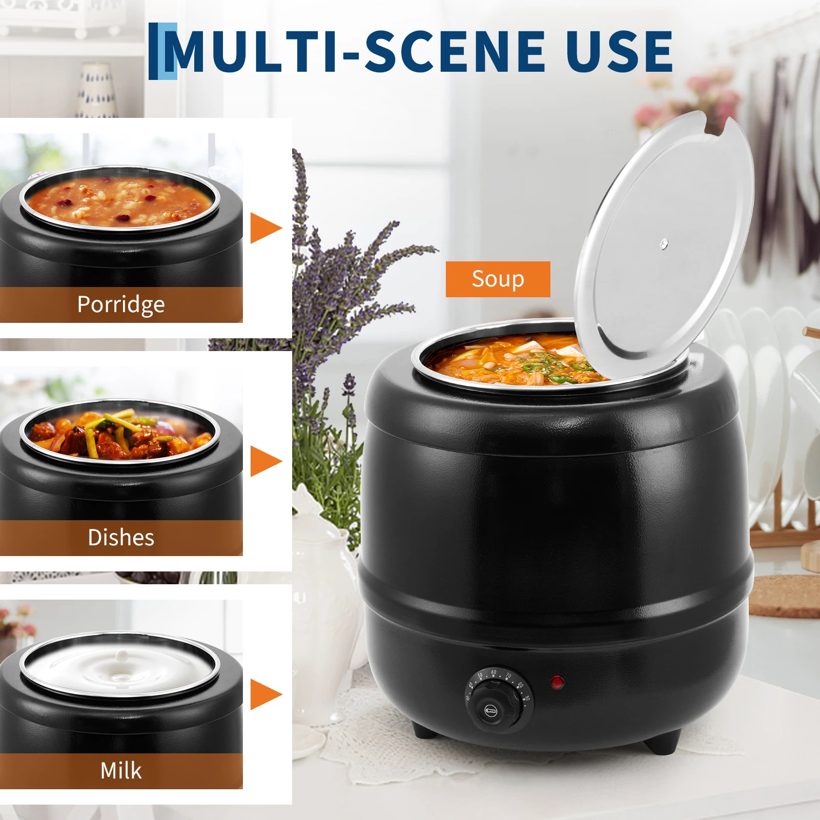 Olla eléctrica para sopa de us - Electric Kettle Temperature Control reseña y precio