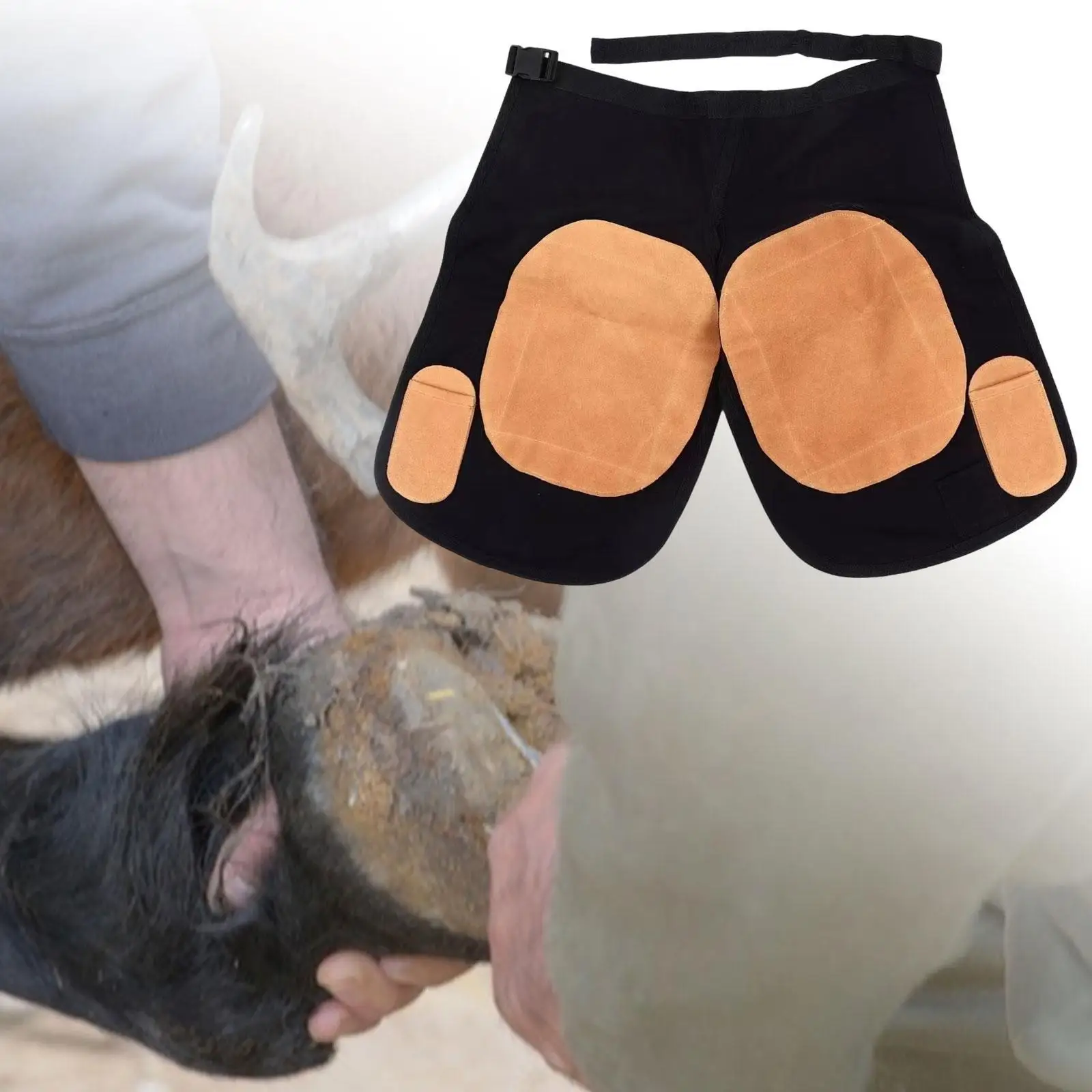 ฟาร์ม Farrier Apron พร้อมกระเป๋ากีบตัด Bab Apron Farrier ที่ใช้งานได้จริง