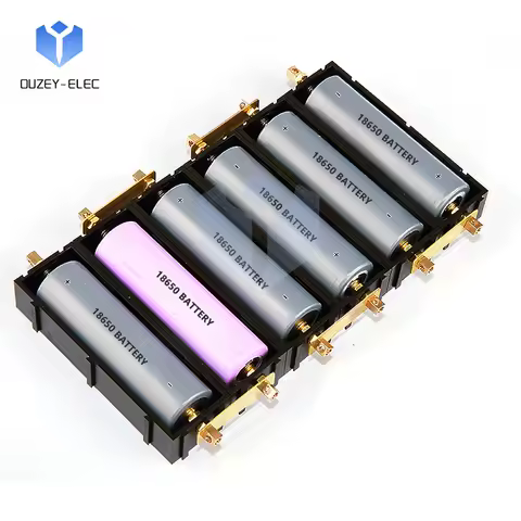 21700 18650 Battery Case No Soldering Splice Type Battery Case DIY Battery Case