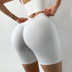 Cloud Hide SEXY Butt Yoga Shorts Women XS-XL Fitness High Waist Gym Girl Workout Tights Sports Running Trousers Cycling Leggings