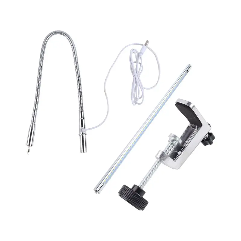 ABSE-USB Adjust LED Desk Lamp With Clamp- Beauty Light Ideal For Manicure, Reading, Eyelash Extension, Eyebrow