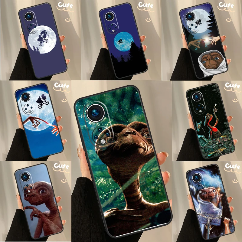 E.T. the Extra-Terrestrial Case For Huawei P30 P20 P60 P40 Lite Nova 9 5T P Smart Honor Magic 5 Pro 50 70 X8 X9a Cover