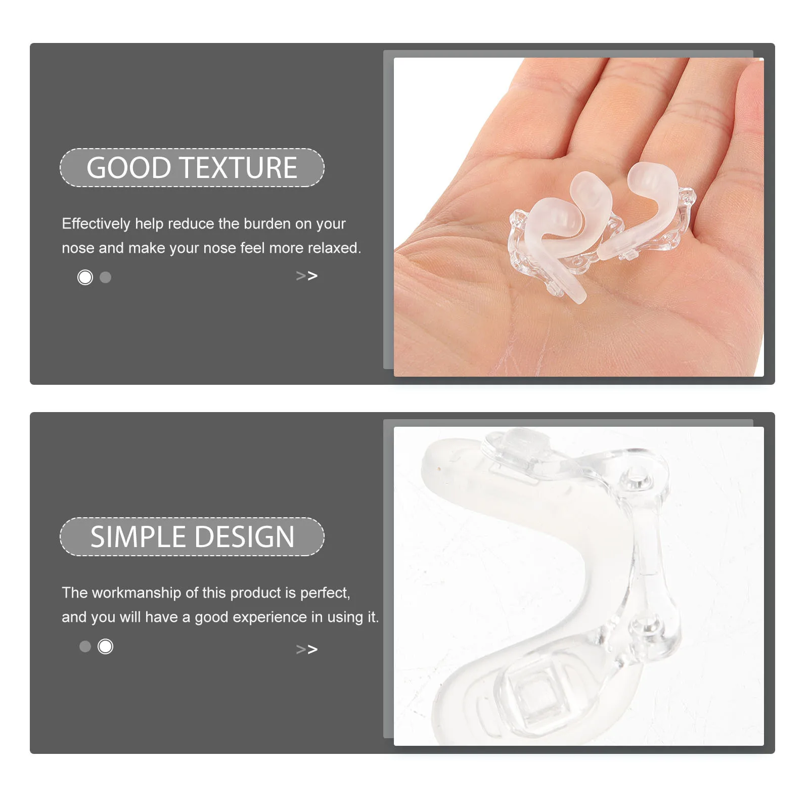 

3Pcs Glasses Nose Pads Durable Exquisite Craftsmanship Increase Height Improve Comfort Glasses Nose Pads Eyeglasses Repair Parts